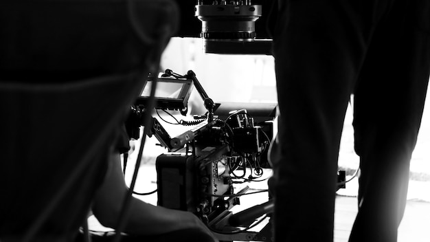 Professional video editing methodology in action